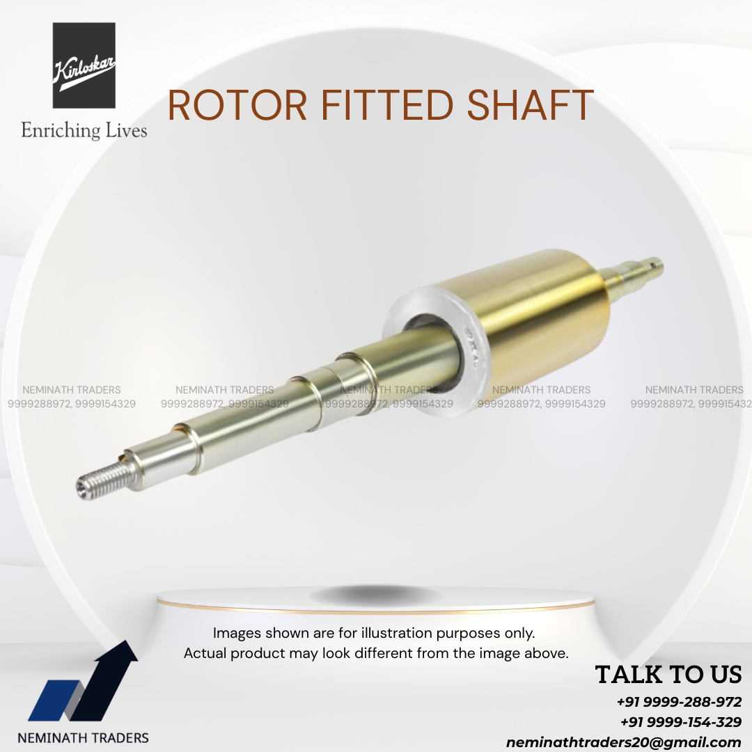 ROTOR FITTED SHAFT KDT-2070+/2095+ MS SS