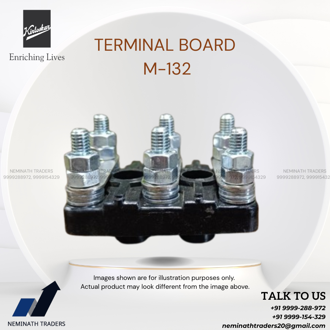 TERMINAL BOARD K-132S (7.5C4) 3PH PUMP