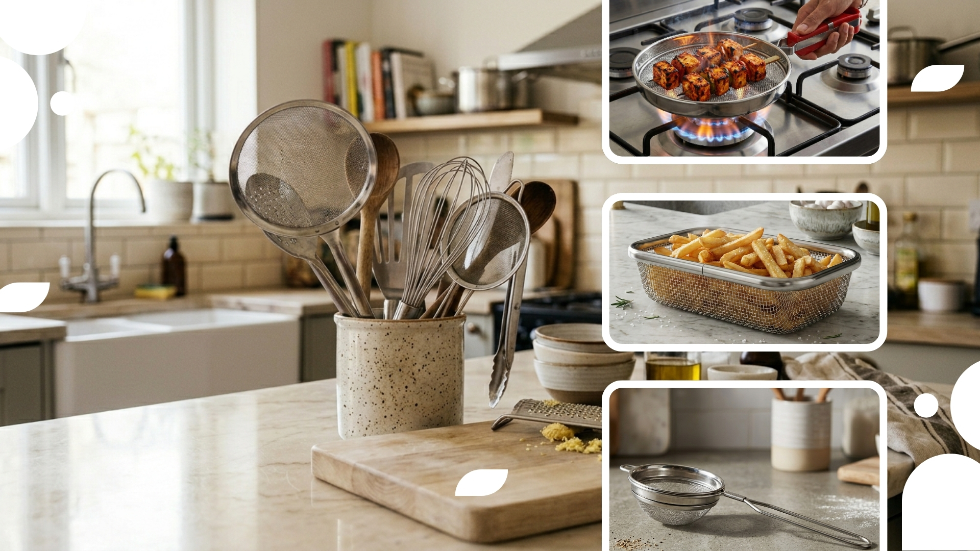 Tiger Stainless Steel Utensils Desktop Hero