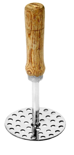 Tiger Potato Masher (Wooden Handle)