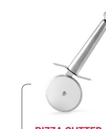 Tiger Stainless Steel Pizza Cutter